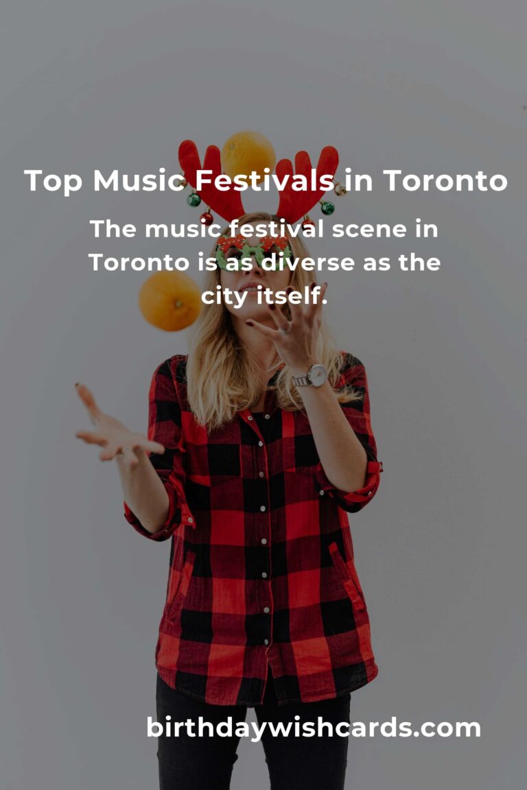 Ultimate Guide to Upcoming Music Festivals in Toronto for 2025