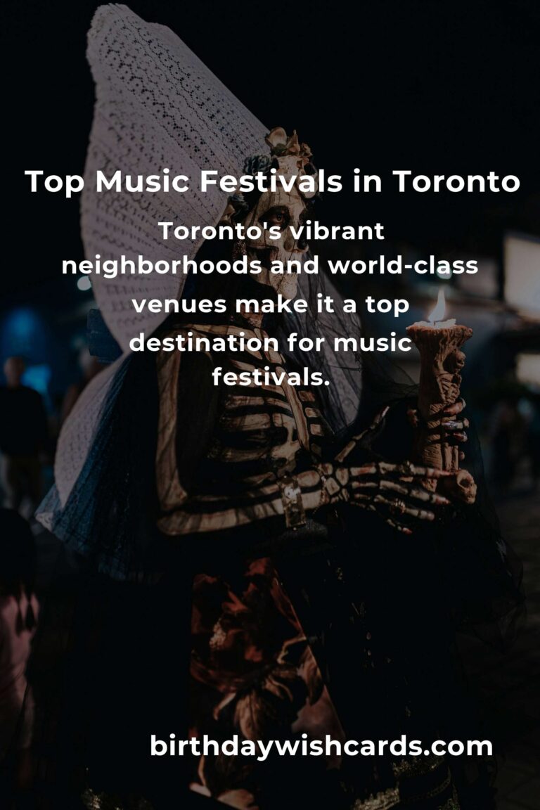 Ultimate Guide to Upcoming Music Festivals in Toronto for 2025