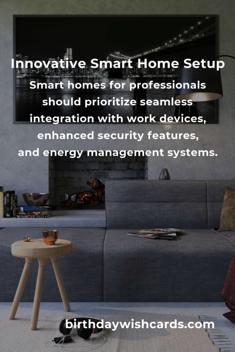 Ultimate Guide to the Best Smart Home Setup for Professionals in 2025