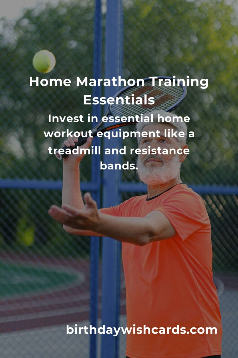 Ultimate Home Marathon Training Routine for Fitness Enthusiasts