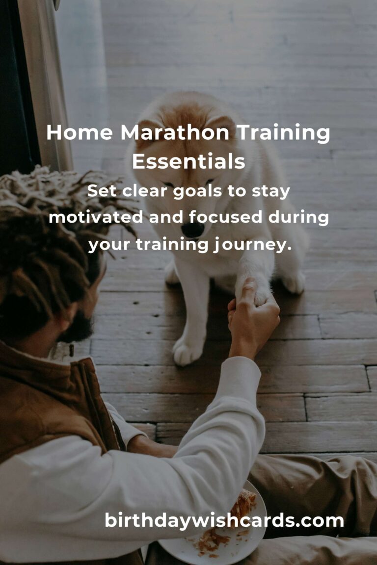 Ultimate Home Marathon Training Routine for Fitness Enthusiasts
