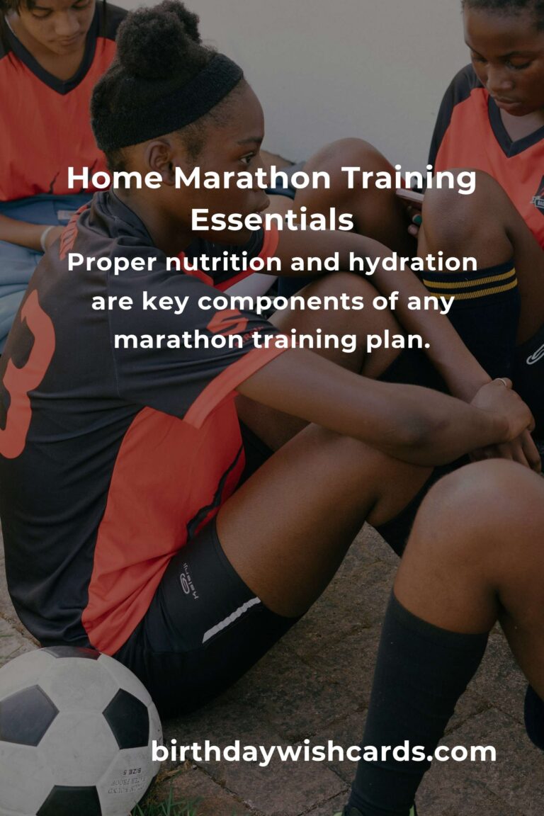 Ultimate Home Marathon Training Routine for Fitness Enthusiasts