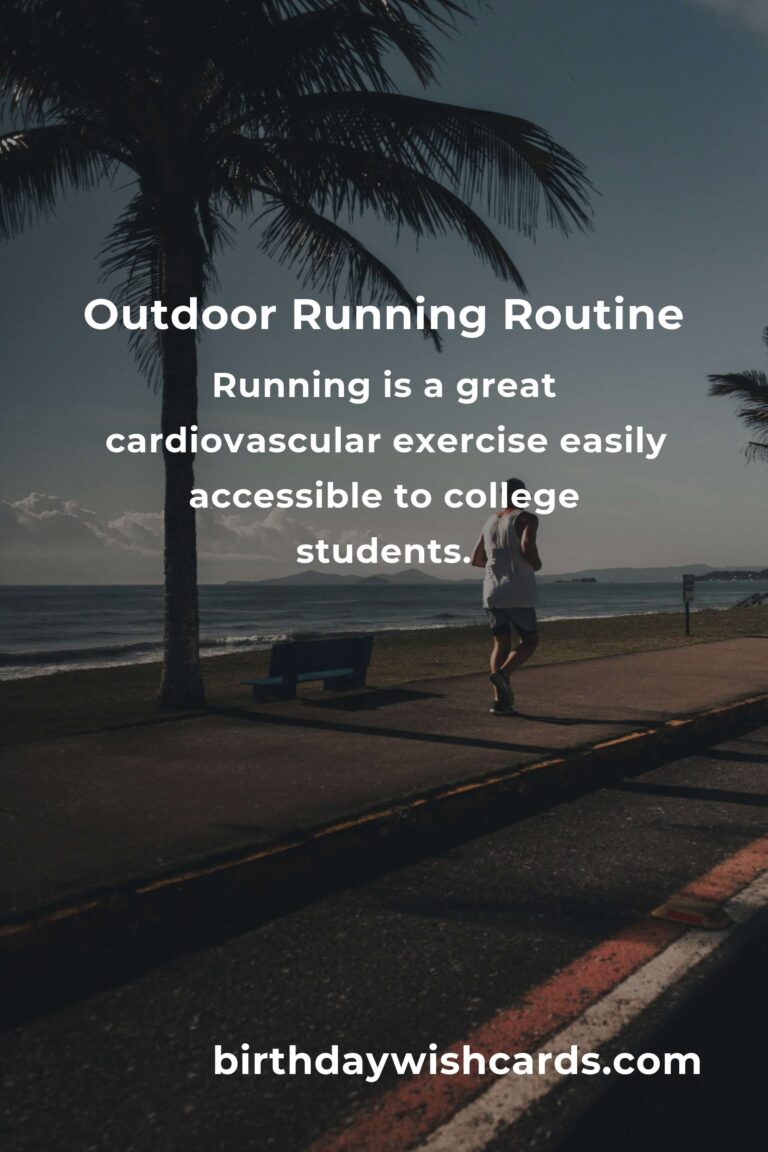 Ultimate Home Outdoor Running Routine for College Students
