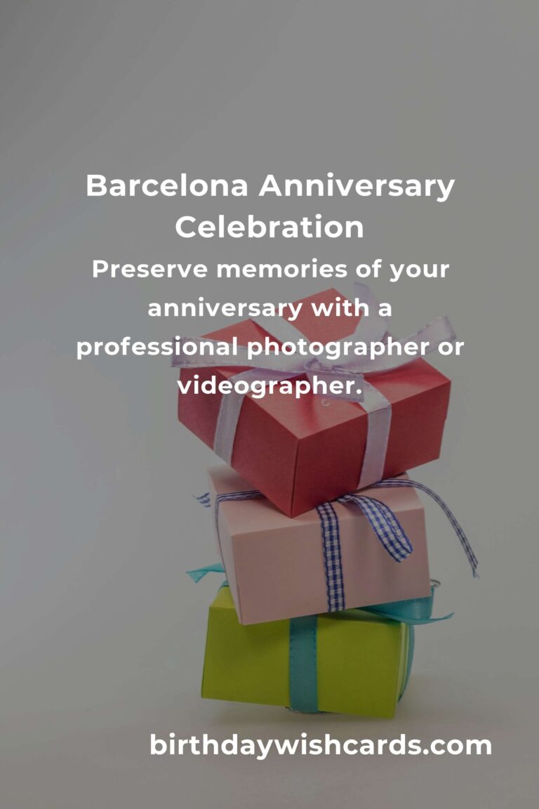 Ultimate Moving Anniversary Planning Guide in Barcelona