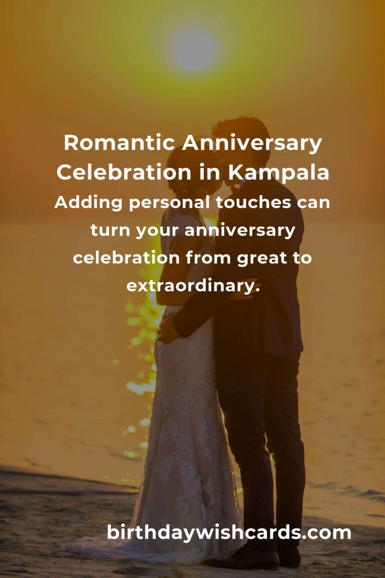 Ultimate Relationship Anniversary Planning Guide in Kampala