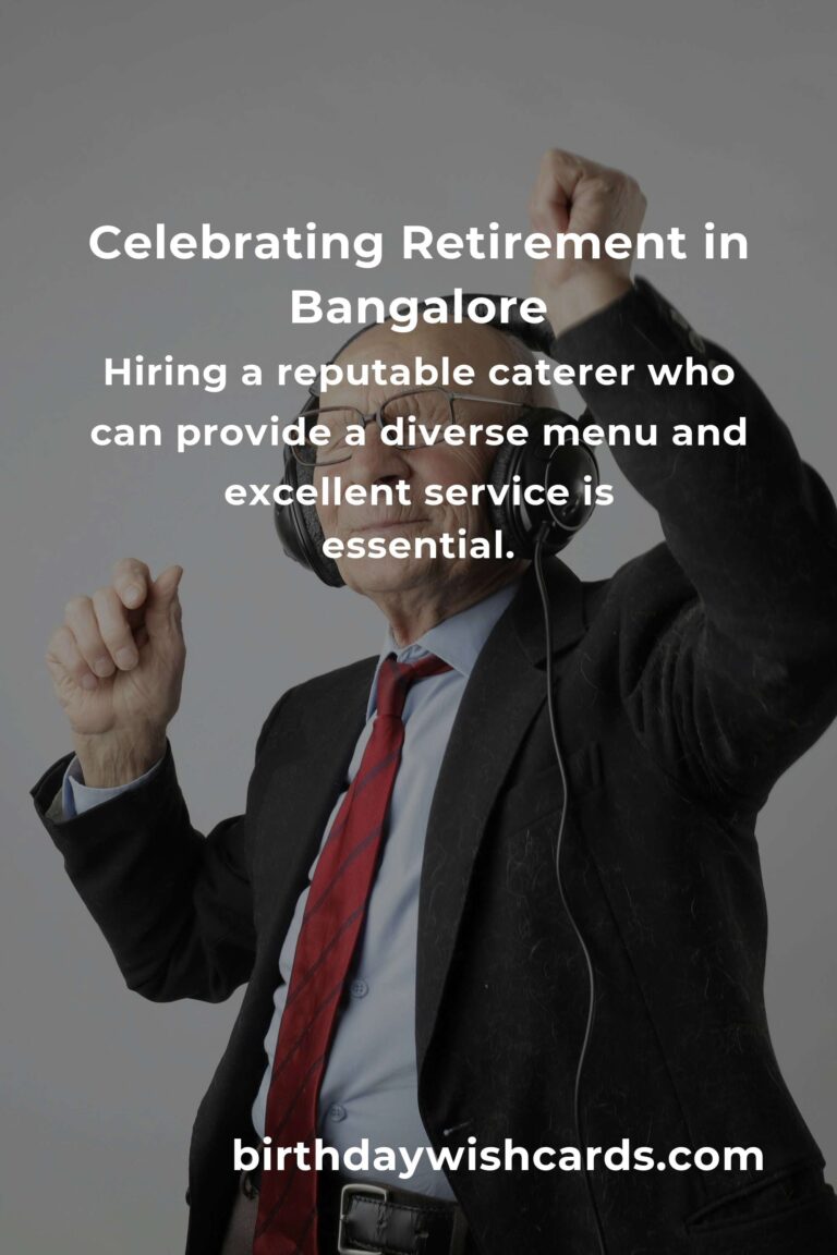 Ultimate Retirement Anniversary Planning Guide in Bangalore