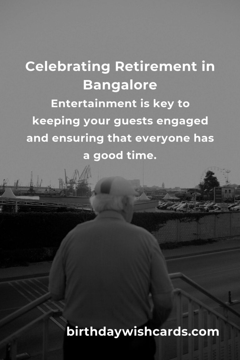 Ultimate Retirement Anniversary Planning Guide in Bangalore