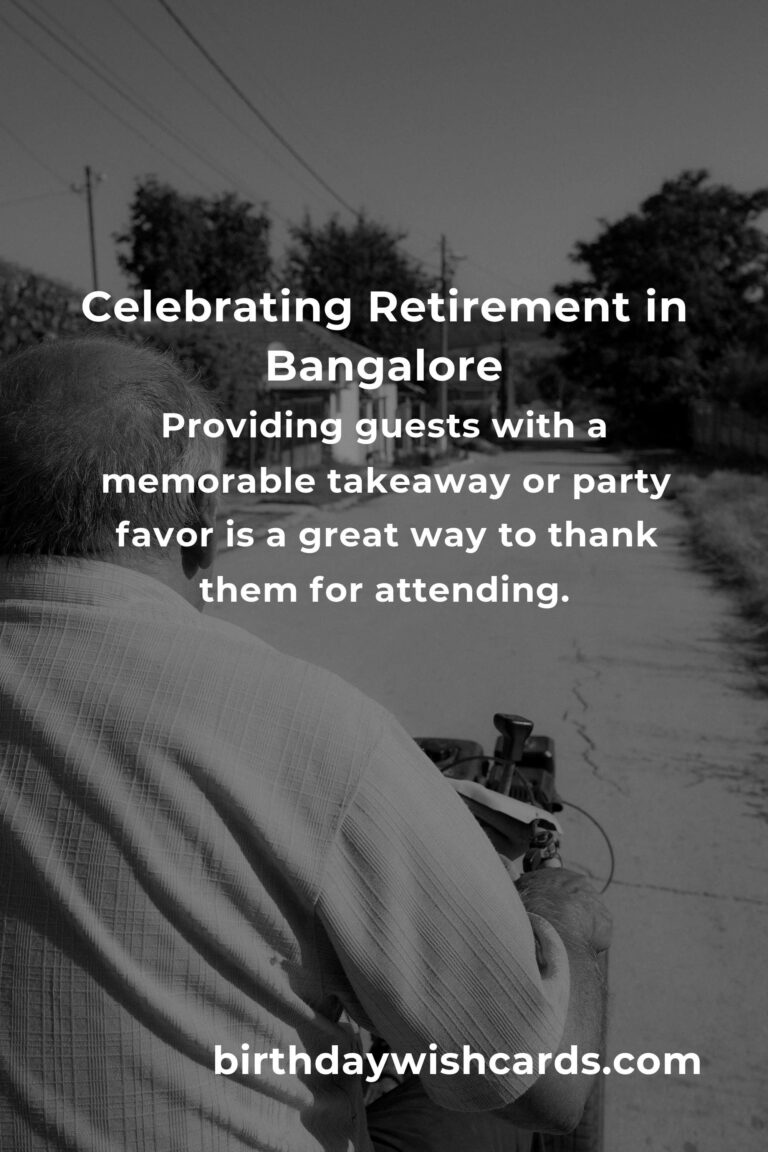 Ultimate Retirement Anniversary Planning Guide in Bangalore