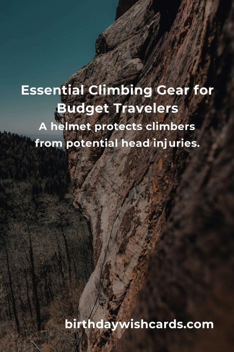 Ultimate Rock Climbing Equipment Guide for Budget Travelers