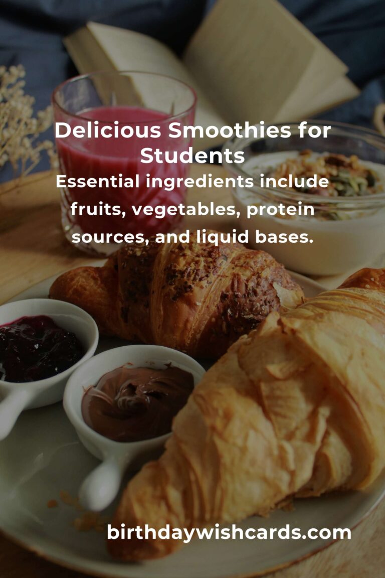 Ultimate Smoothie Recipes Guide for College Students