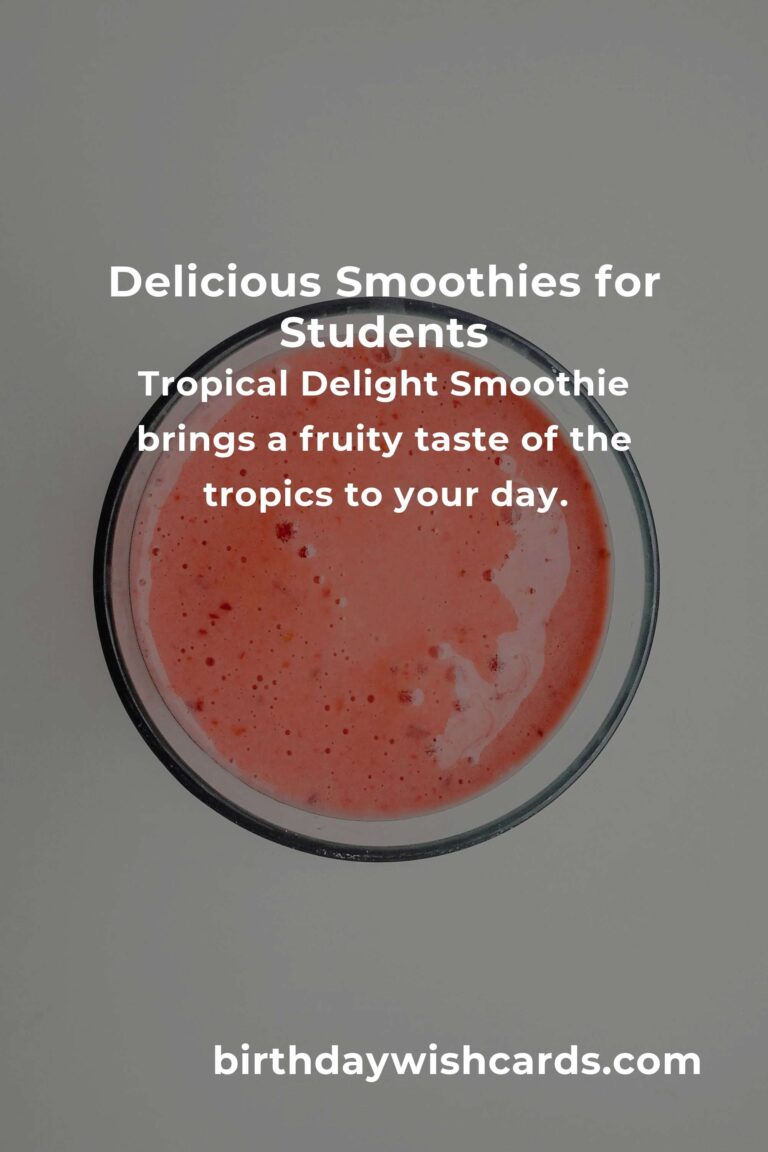 Ultimate Smoothie Recipes Guide for College Students