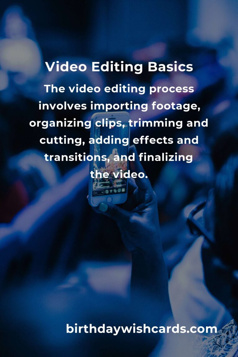 Ultimate Video Editing Tutorial for Beginners: Master the Basics