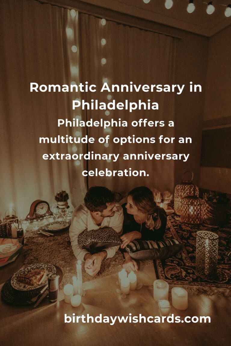 Ultimate Wedding Anniversary Planning Guide in Philadelphia