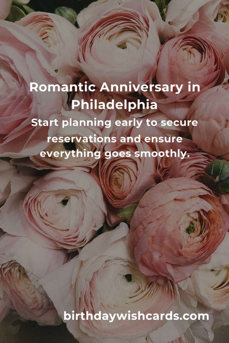 Ultimate Wedding Anniversary Planning Guide in Philadelphia