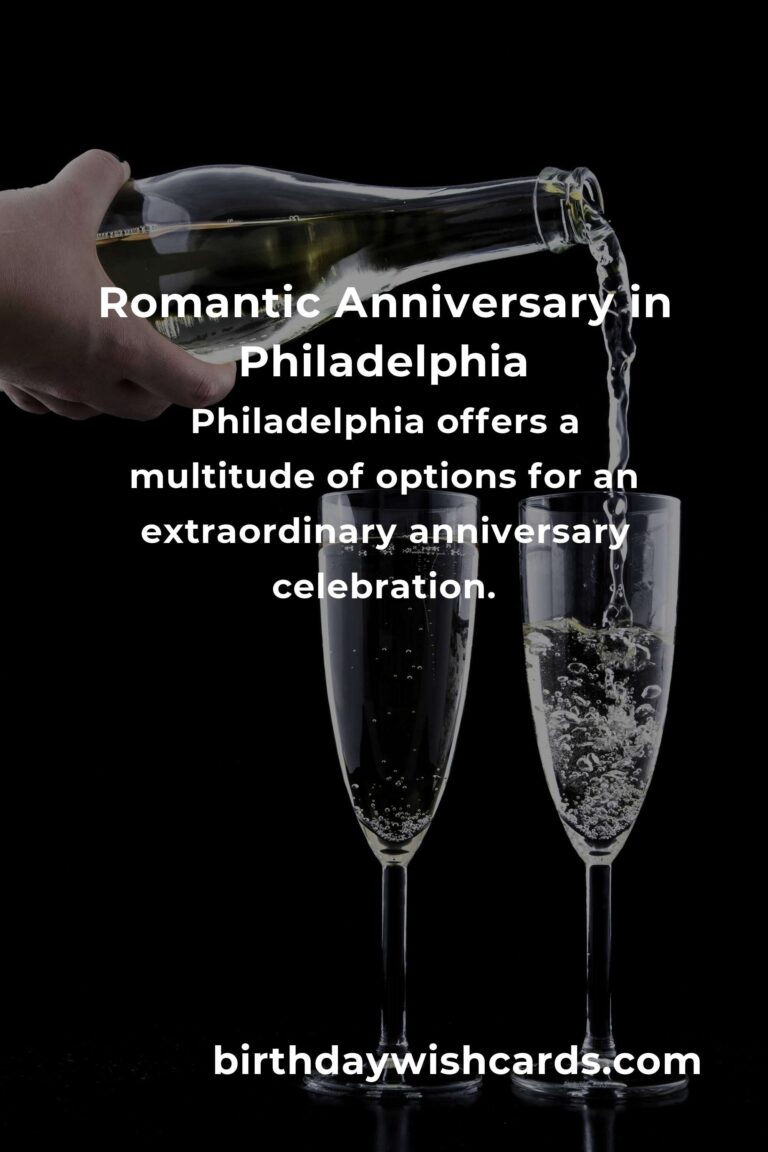 Ultimate Wedding Anniversary Planning Guide in Philadelphia