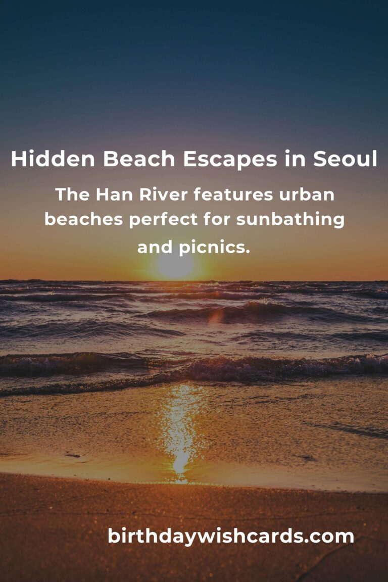 Uncover Hidden Beach Vacations in Seoul You Must Experience