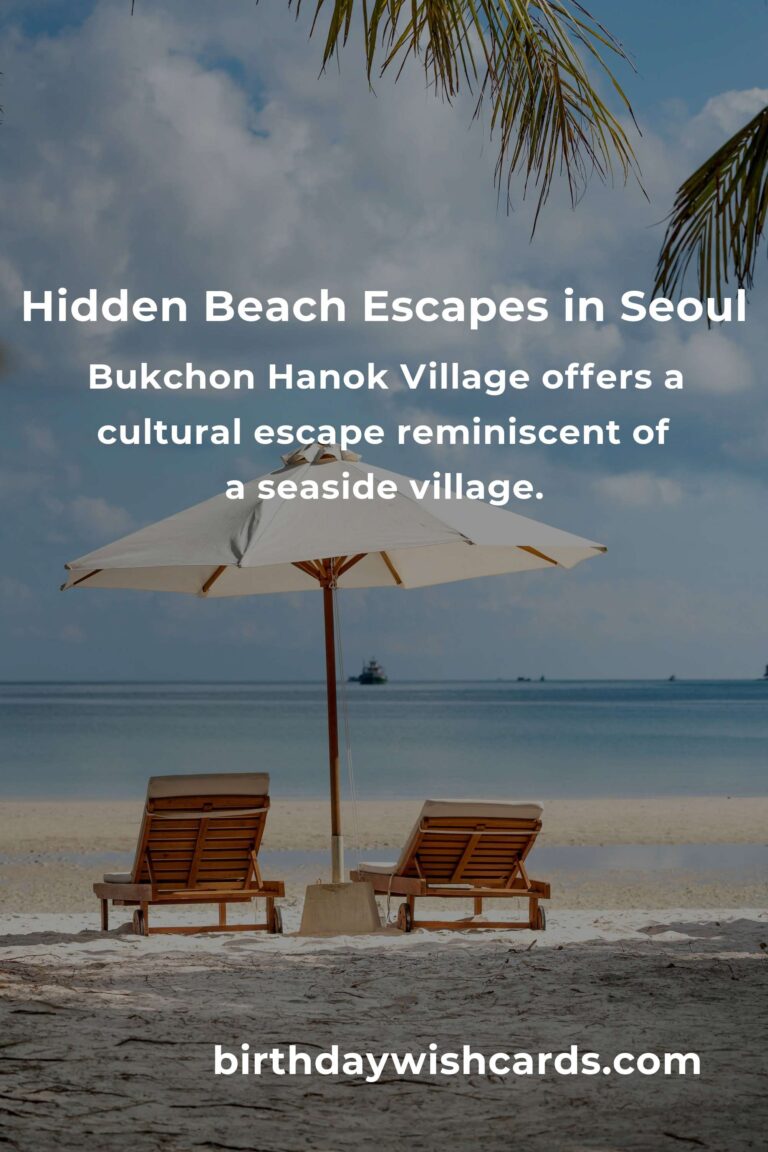 Uncover Hidden Beach Vacations in Seoul You Must Experience