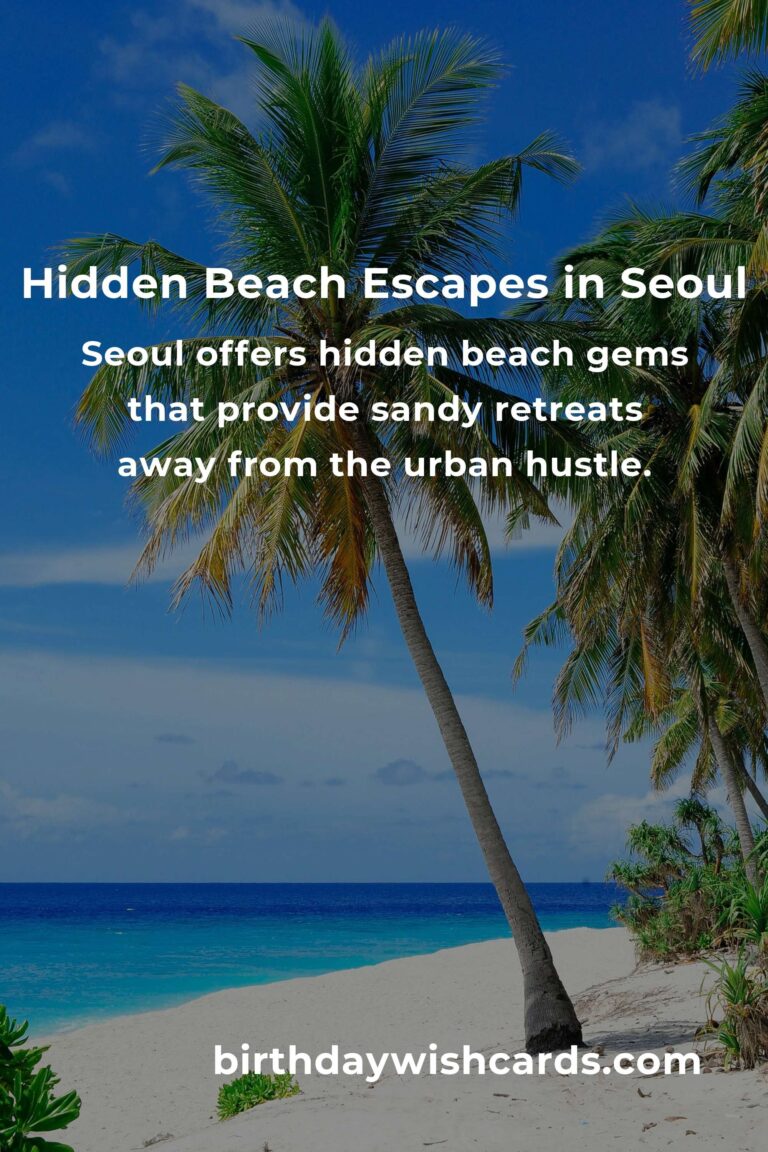 Uncover Hidden Beach Vacations in Seoul You Must Experience