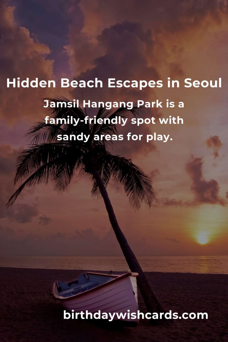 Uncover Hidden Beach Vacations in Seoul You Must Experience
