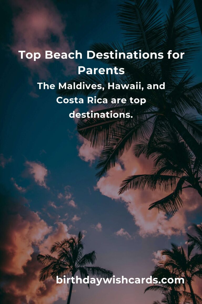 Unforgettable Beach Vacations for Parents in 2025