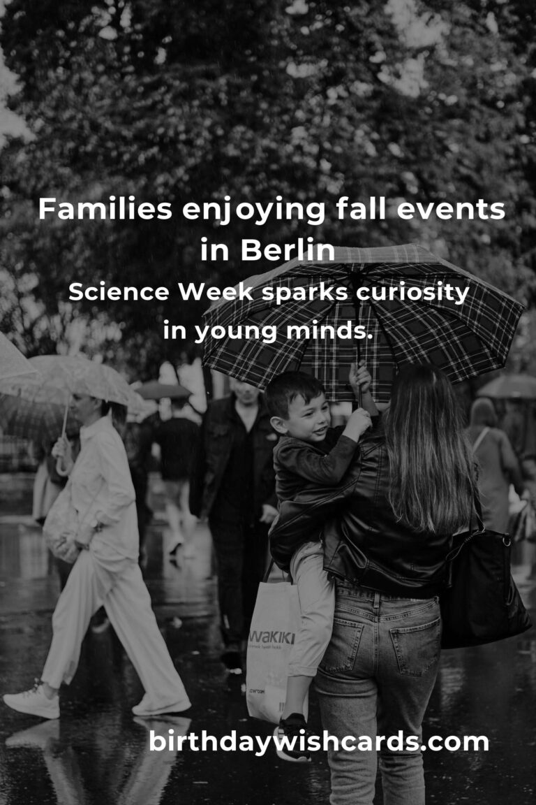 Unforgettable Fall Events in Berlin Every Parent Will Cherish