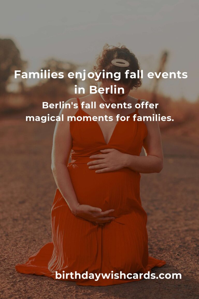 Unforgettable Fall Events in Berlin Every Parent Will Cherish