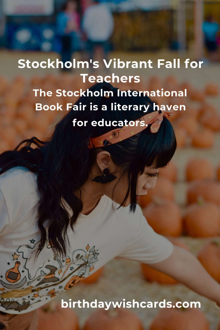Unforgettable Fall Events in Stockholm Every Teacher Will Love