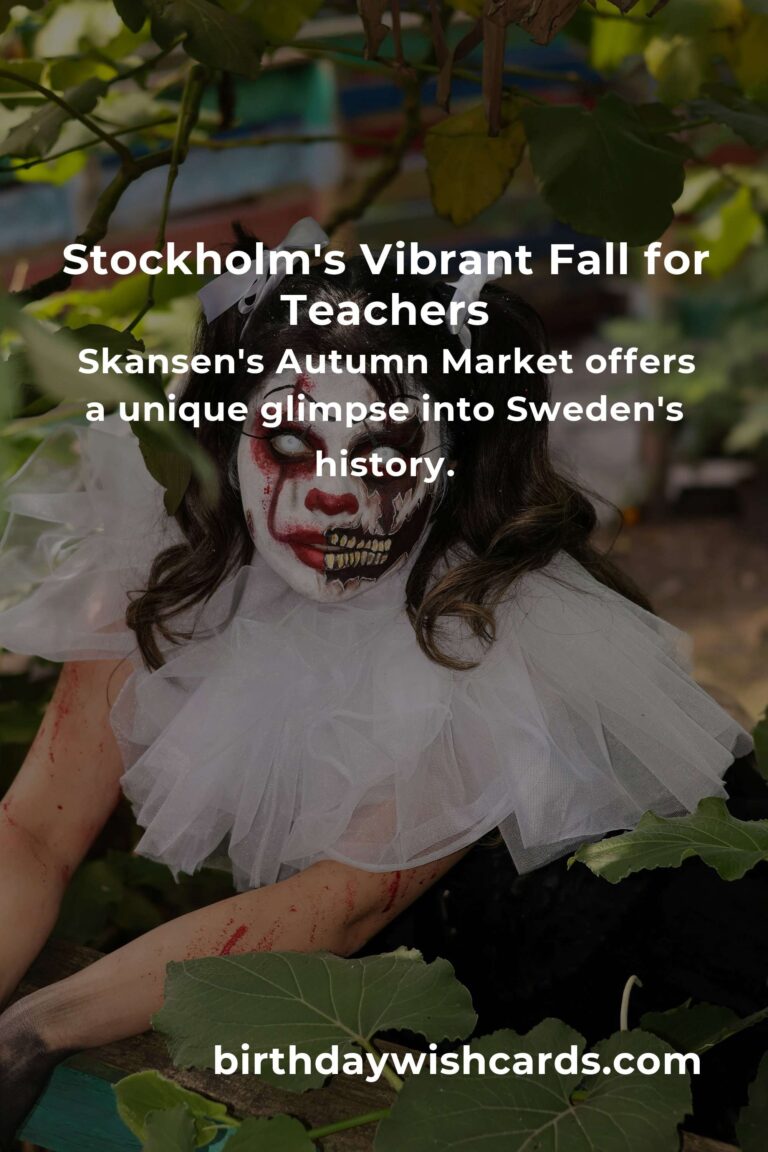 Unforgettable Fall Events in Stockholm Every Teacher Will Love