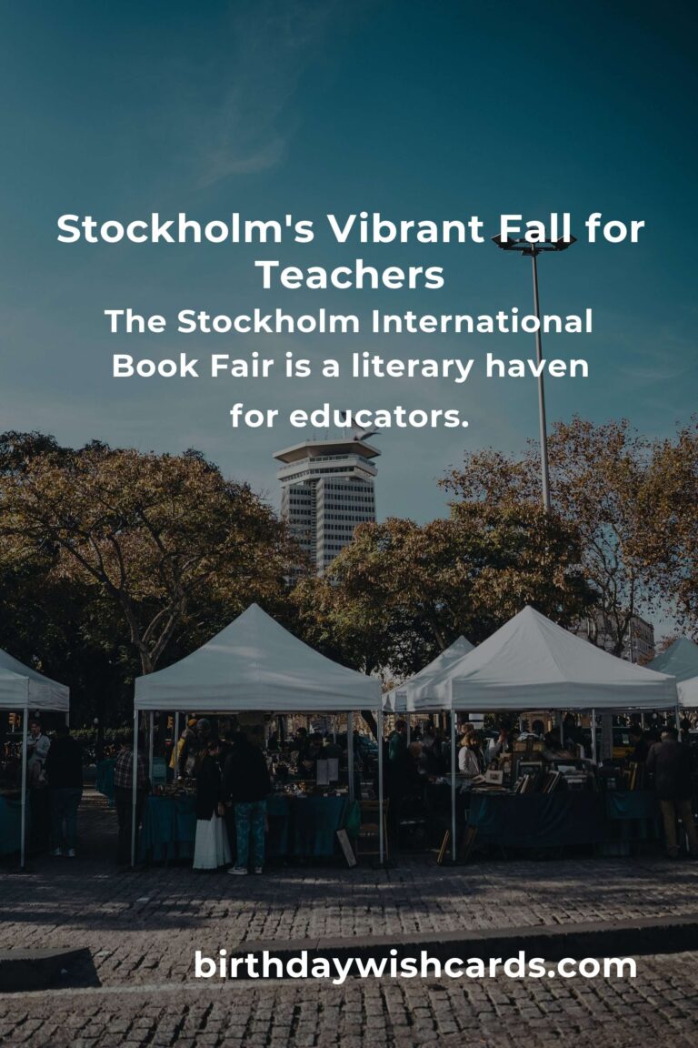 Unforgettable Fall Events in Stockholm Every Teacher Will Love