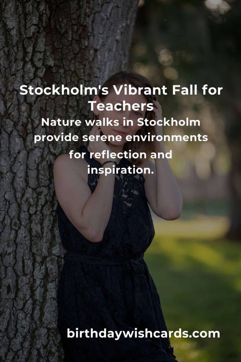 Unforgettable Fall Events in Stockholm Every Teacher Will Love