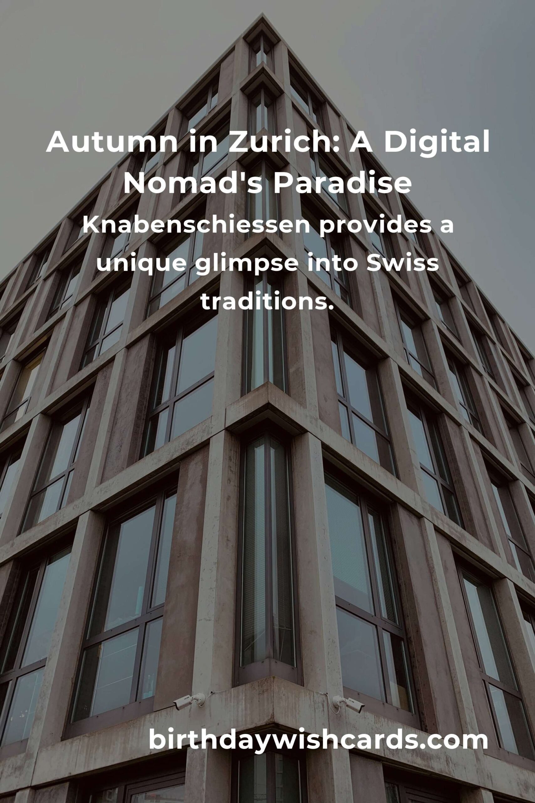 Unforgettable Fall Events in Zurich for Digital Nomads