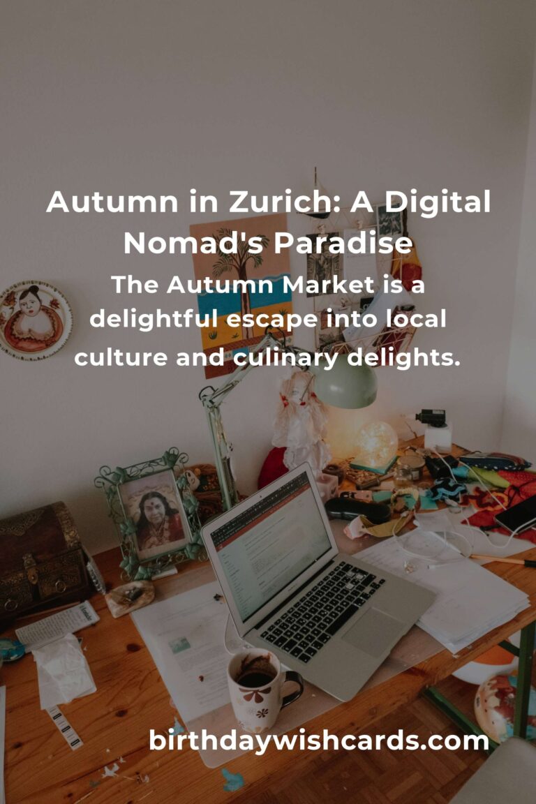 Unforgettable Fall Events in Zurich for Digital Nomads