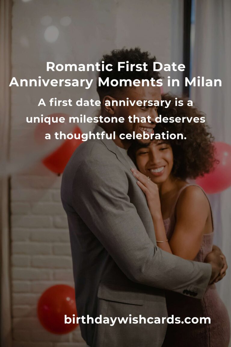 Unforgettable First Date Anniversary: The Ultimate Planning Guide in Milan
