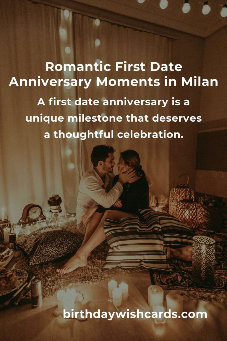 Unforgettable First Date Anniversary: The Ultimate Planning Guide in Milan