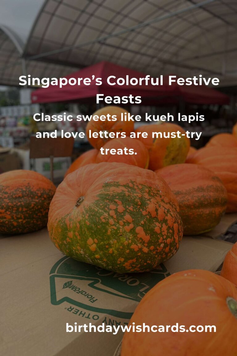 Unforgettable Holiday Cooking in Singapore: The Best Festive Flavors for 2025