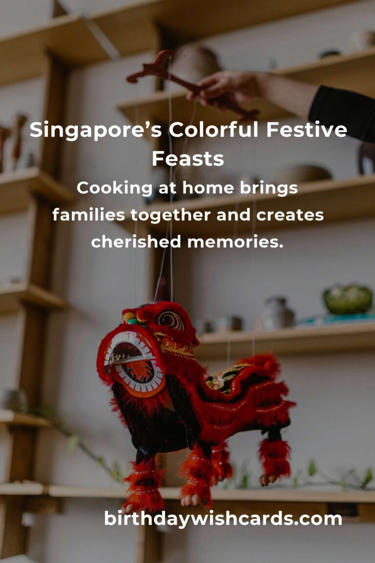 Unforgettable Holiday Cooking in Singapore: The Best Festive Flavors for 2025