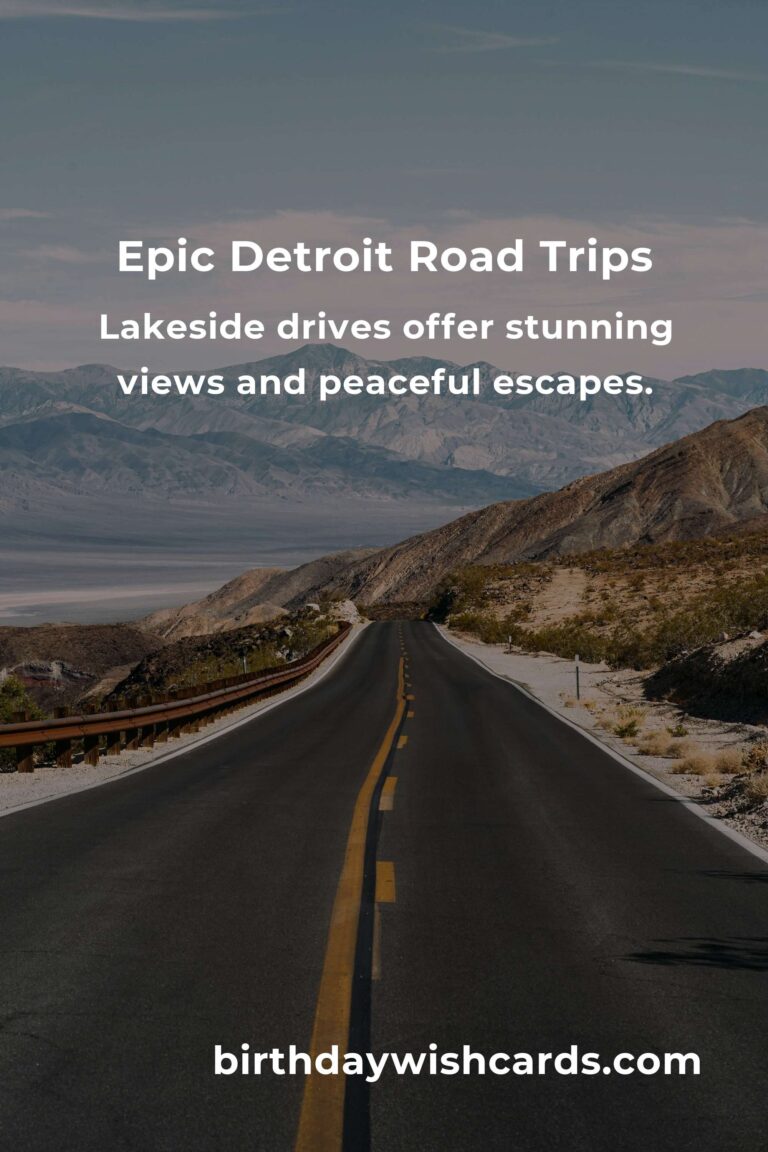 Unforgettable Road Trip Routes in Detroit: Your Ultimate Guide to Adventure & Freedom