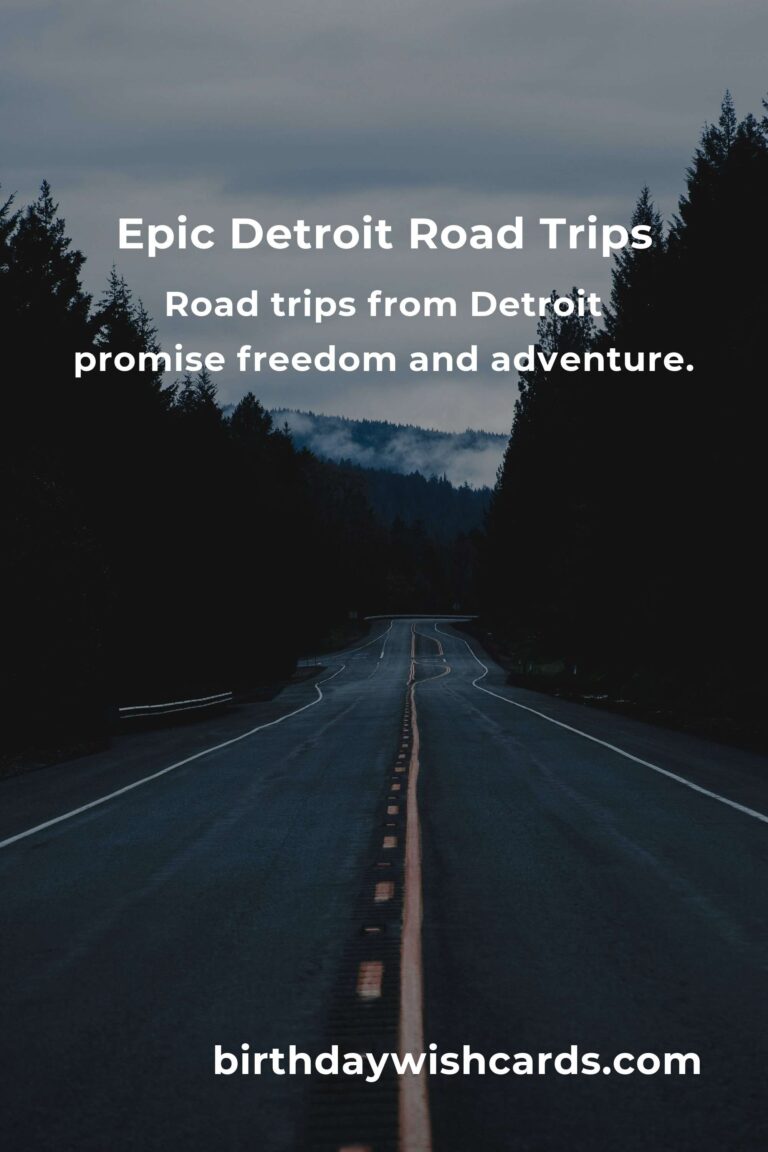 Unforgettable Road Trip Routes in Detroit: Your Ultimate Guide to Adventure & Freedom