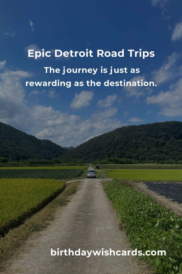 Unforgettable Road Trip Routes in Detroit: Your Ultimate Guide to Adventure & Freedom