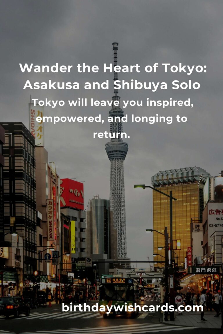 Unforgettable Solo Adventures: Top 2 Destinations to Visit Alone in Tokyo (And Why You'll Love Them!)