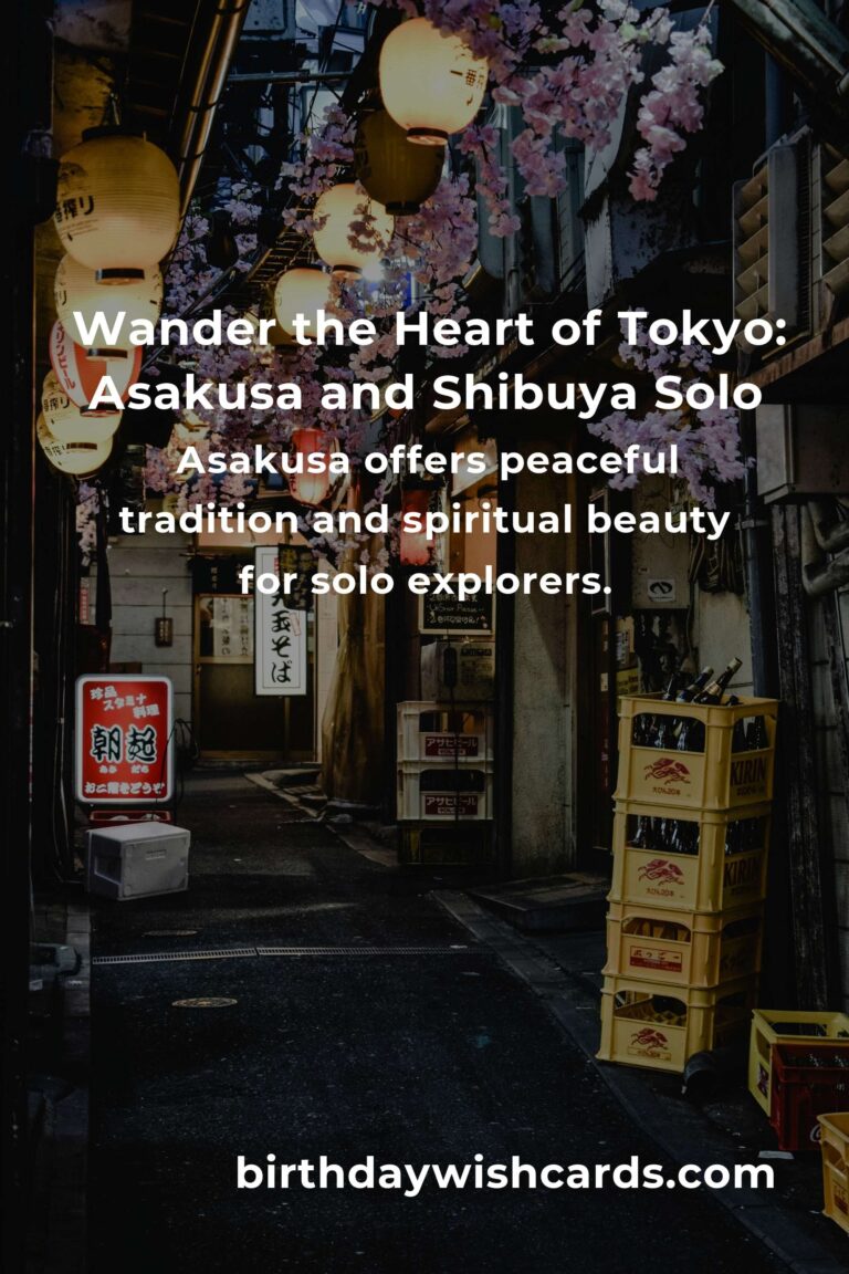 Unforgettable Solo Adventures: Top 2 Destinations to Visit Alone in Tokyo (And Why You'll Love Them!)