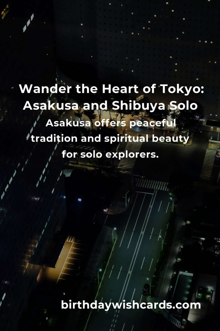 Unforgettable Solo Adventures: Top 2 Destinations to Visit Alone in Tokyo (And Why You'll Love Them!)