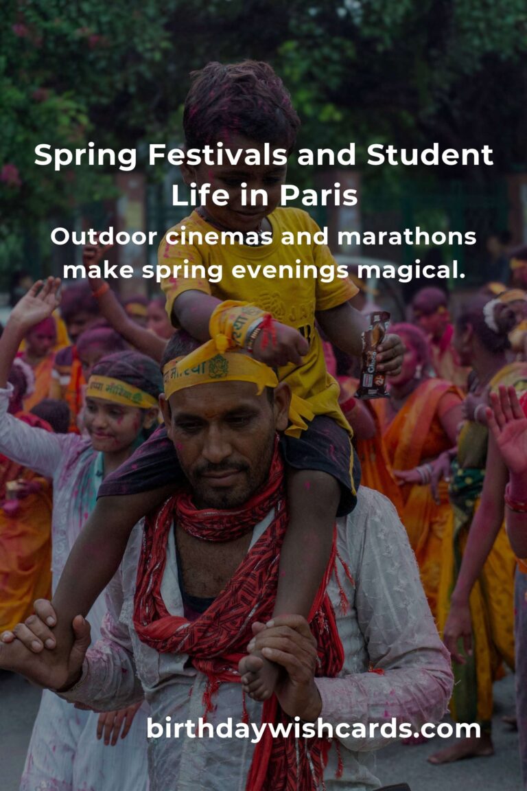 Unforgettable Spring Events in Paris Every College Student Must Experience