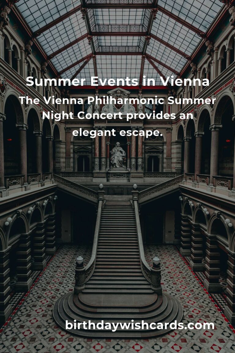 Unforgettable Summer Events in Vienna for Working Moms: Embrace Joy and Connection