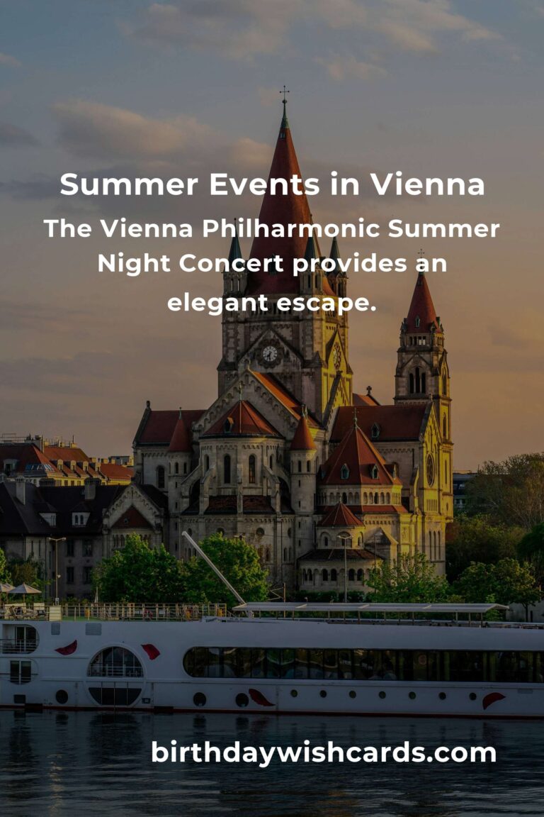 Unforgettable Summer Events in Vienna for Working Moms: Embrace Joy and Connection