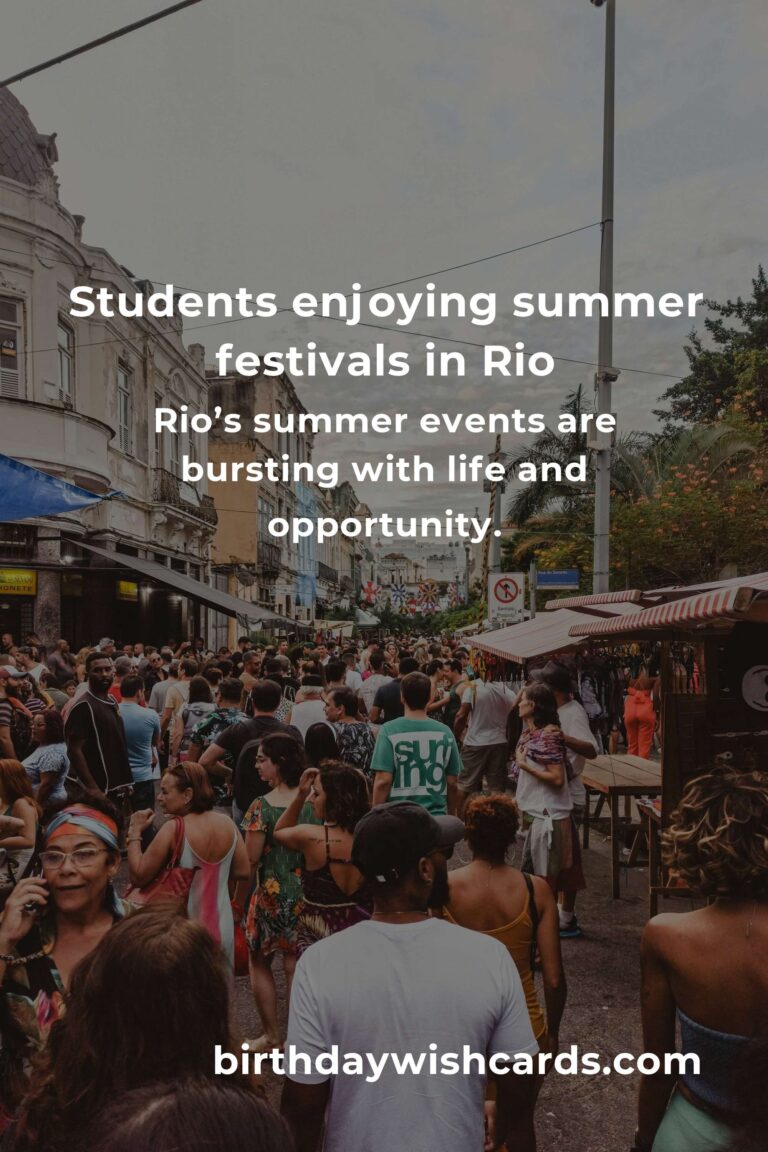 Unforgettable Summer: The Best Events in Rio de Janeiro Every Student Must Experience