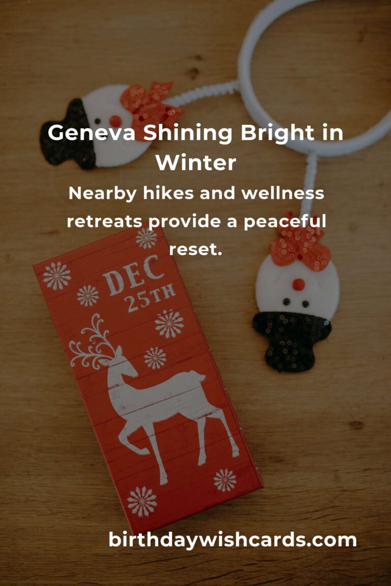 Unforgettable Winter Events in Geneva: A Remote Worker’s Guide to Joy & Connection