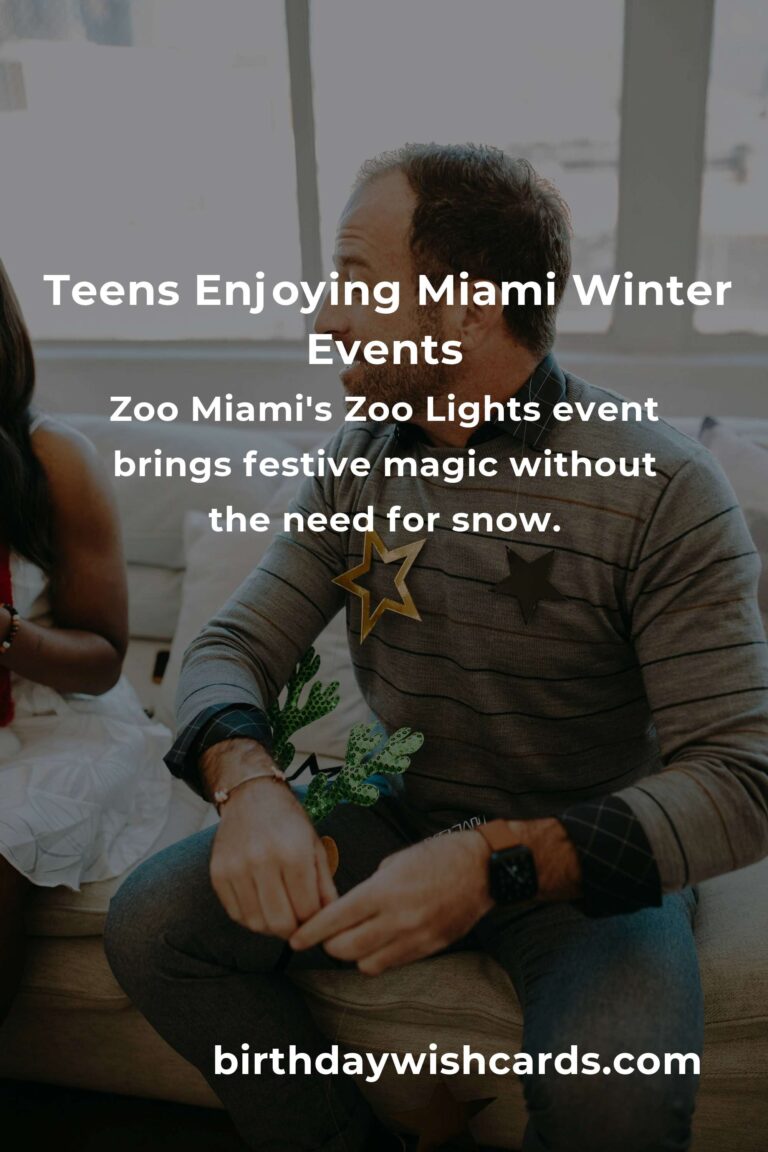 Unforgettable Winter Events in Miami: A Teen's Dream Escape
