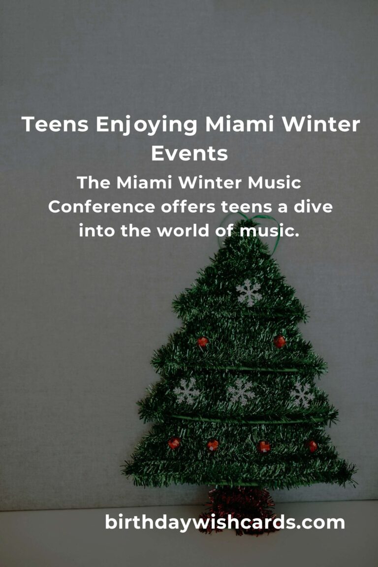Unforgettable Winter Events in Miami: A Teen's Dream Escape