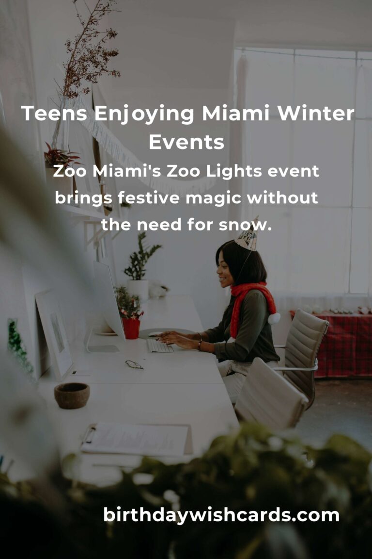 Unforgettable Winter Events in Miami: A Teen's Dream Escape